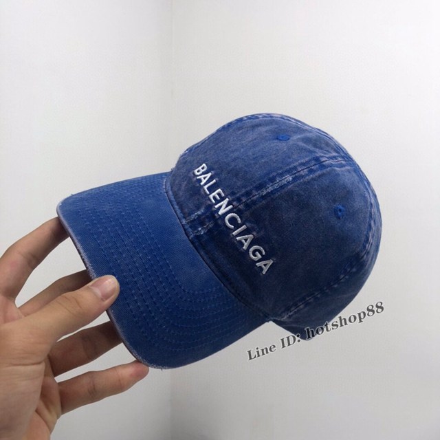 Balenciaga專櫃新款巴黎世家百搭款男女通用棒球帽鴨舌帽 mmyj3471